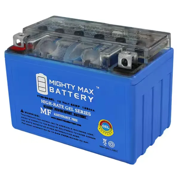 Mighty Max Battery YTX9-BS Gel Battery for EverStart ES9BS Powersport Brand Product