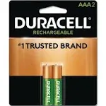 Duracell Rechargeable AAA Batteries - 2 Count