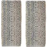 SKL Home Rhapsody 2 Piece Hand Towel Set Spice