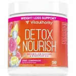 Detox Nourish Detox Cleanse Weight Loss Powder: Natural Digestive Enzyme Supplem