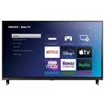 Philips 32PFL6452/F7 Roku Smart TV (Certified Renewed)