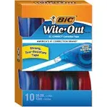 BIC Wite-Out EZ Correct Correction Tape, 10/Box