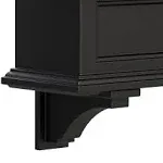 Mayne - Fairfield Decorative Brackets - Black (2pk)