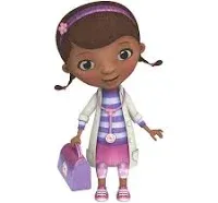 RoomMates RMK2283GM Doc McStuffins Peel & Stick Giant Wall Decals, Multi