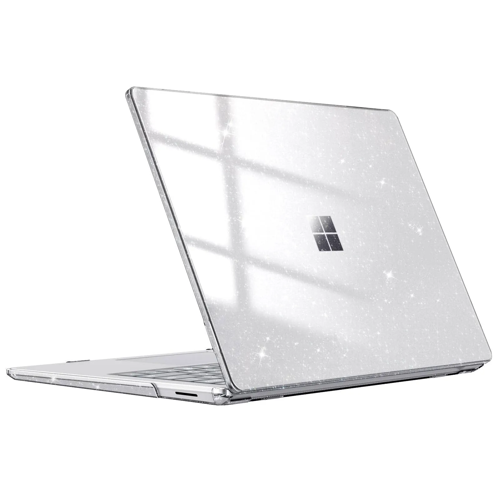 Fintie Case for 15 Inch Microsoft Surface Laptop 5 4 3 with Metal Keyboard (Model: 1872/1873/1953/1979) - Protective Slim Snap On Hard Shell Cover, Crystal Clear