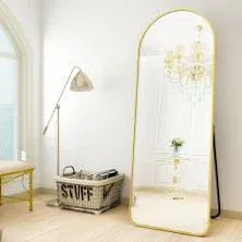 Beautypeak inchx Arched Full Length Floor Mirror Full Body Standing Mirror