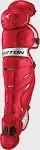 Easton Elite x Intermediate Leg Guards - Red