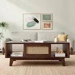 Mid Century Living Room Table with Storage