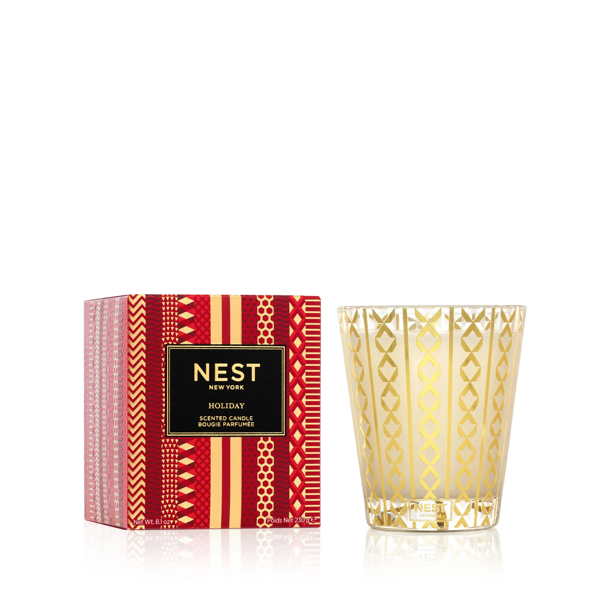 NEST Fragrances Classic Candle “Holiday” 8.1oz, Nest Candle NEW IN BOX