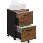 VASAGLE 2-Drawer File Cabinet