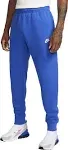 Nike Men's Sportswear Club Fleece Joggers, Large, Game Royal