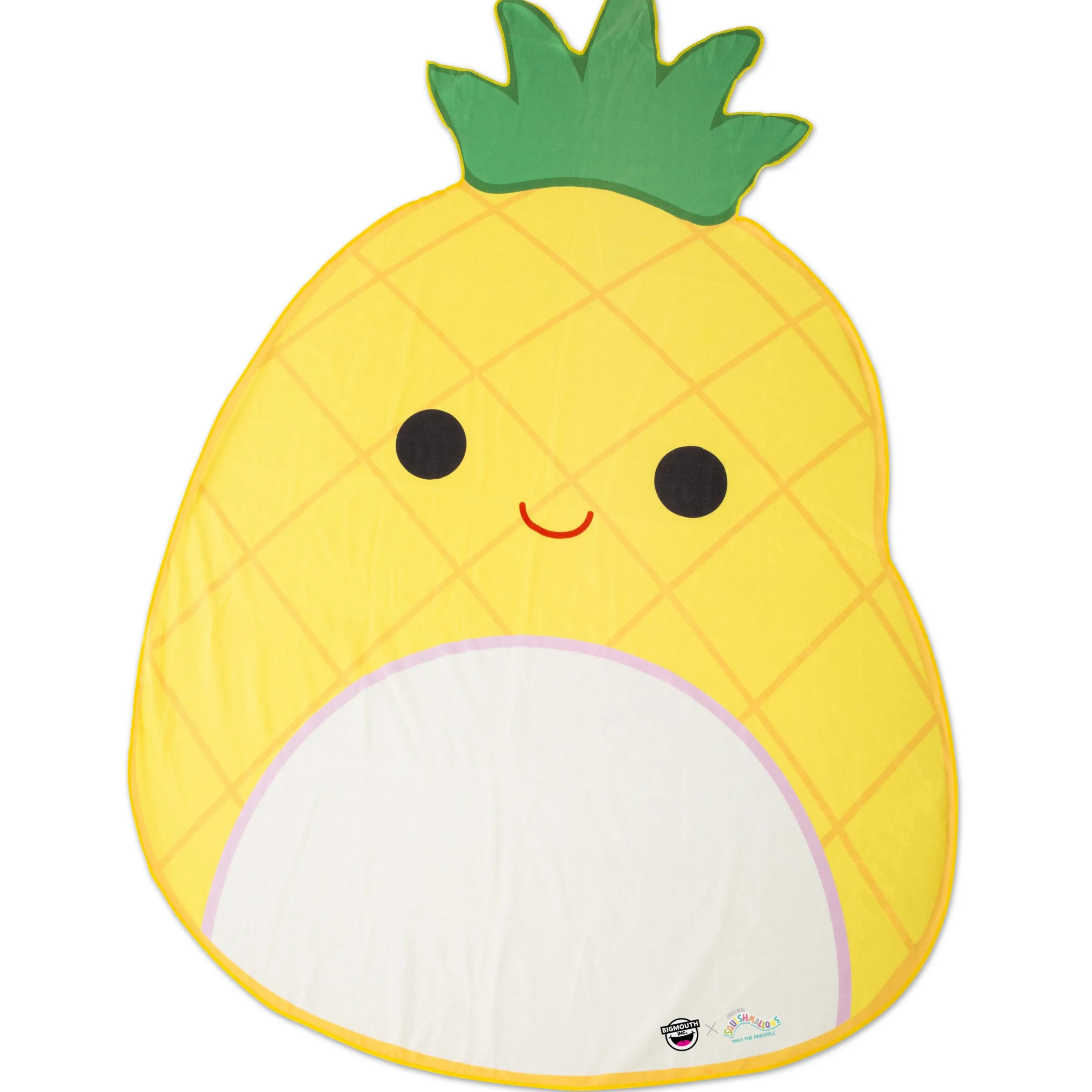 Bigmouth Inc. 22-BBT-4374 Squishmallows Maui The Pineapple Beach Blanket