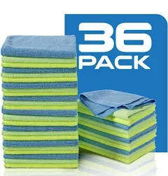 Zwipes Microfiber Cleaning Cloths, Assorted - 48 pack