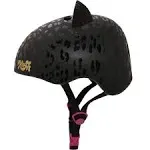 C-Preme Krash Leopard Kitty Youth Helmet, Black, S/M