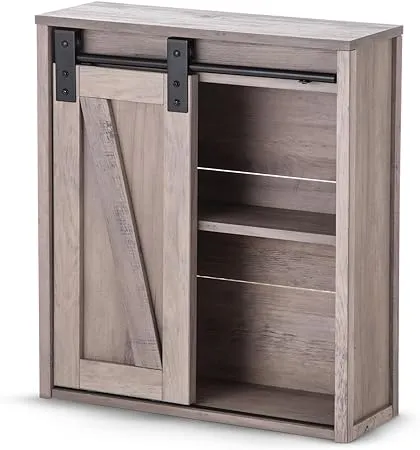 Landia Home Wall Mounted Bathroom Cabinet