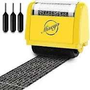 miseyo Wide Roller Identity Theft Stamp