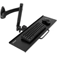 VIVO Articulating Keyboard & Mouse Platform Wall Mount MOUNT-KB35A