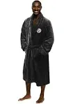 Buy NFL Pittsburgh Steelers Mens Silk Touch Bathrobe - L/XL