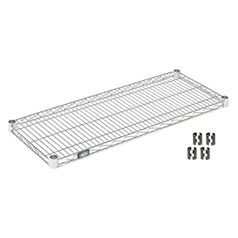 Nexel S1430C Chrome Wire Shelf 30"W x 14"D