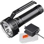 LR80R 18,000 Lumen Super Bright Rechargeable Search Flashlight with Lumentac Org