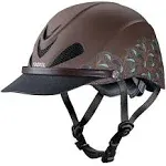 Troxel Dakota , Turquoise Paisley Helmet Medium