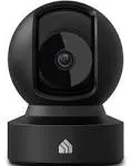 Kasa Smart Indoor Pan-Tilt Home Security Camera - Black (EC71)