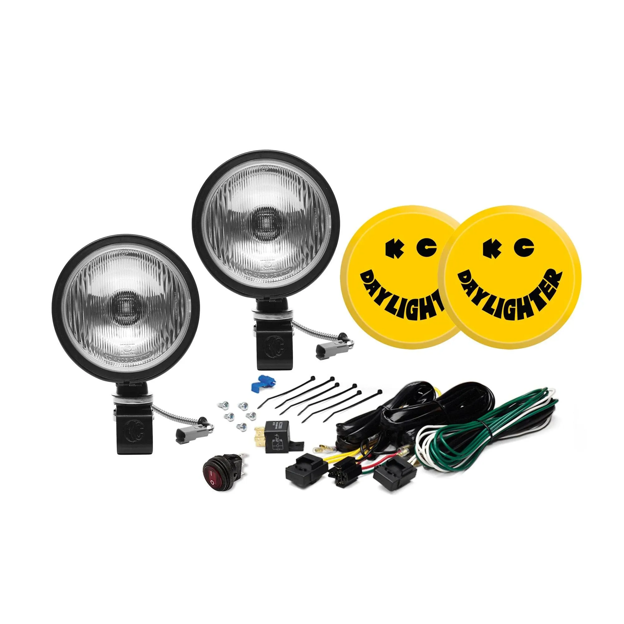 6" Daylighter Halogen - 2-Light System - 100W Spread Beam - #234