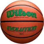 Wilson Evolution Color Game Basketball, Color: Green, Basketball Size: 28.5 in