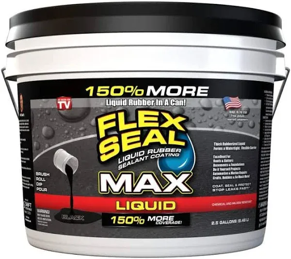 Flex Seal Liquid Max 2.5 Gal - White