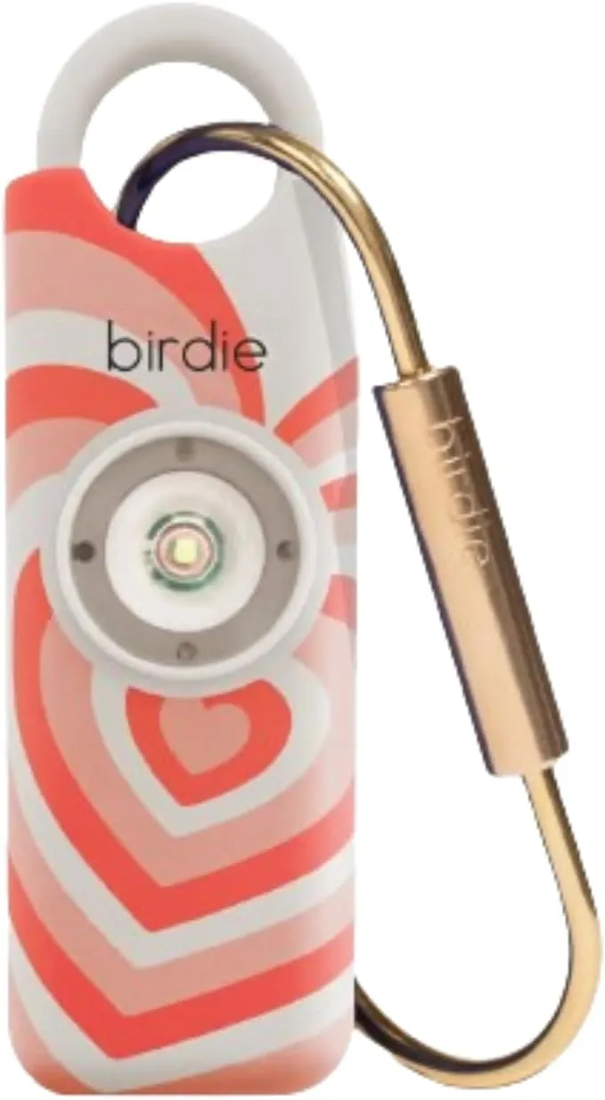 She’s Birdie–The Original Personal Safety Alarm for Women by Women–Loud Siren, Strobe Light and Key Chain in a Variety of Colors (Aqua)