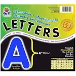 Trend Ready Letters Sparkles Letter Set, Blue Sparkle, 4"H,