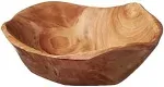 Root Wood Small Bowl,Brown, 6