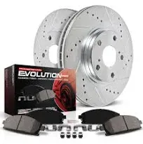 Power Stop Front Z23 Evolution Sport Brake Kit Fits 14-15 Acura ILX