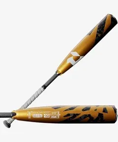 New DeMarini 2022 Zoa USSSA Youth Baseball Bat -8 Gold/Black 2 3/4 Inch