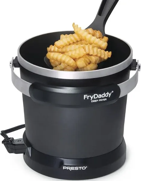 Presto FryDaddy Electric Deep Fryer, Black 05420