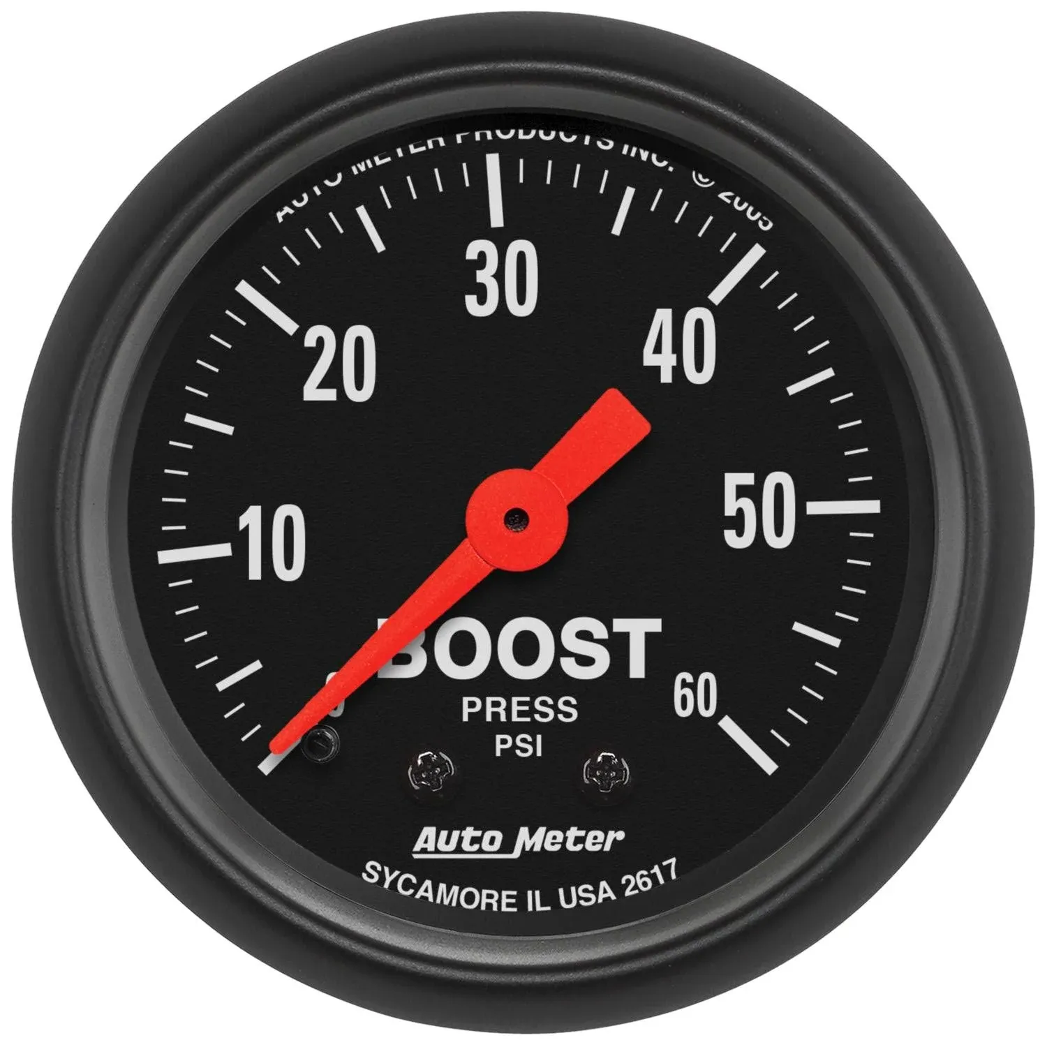 Autometer 2617 Z-Series Mechanical Boost Gauge