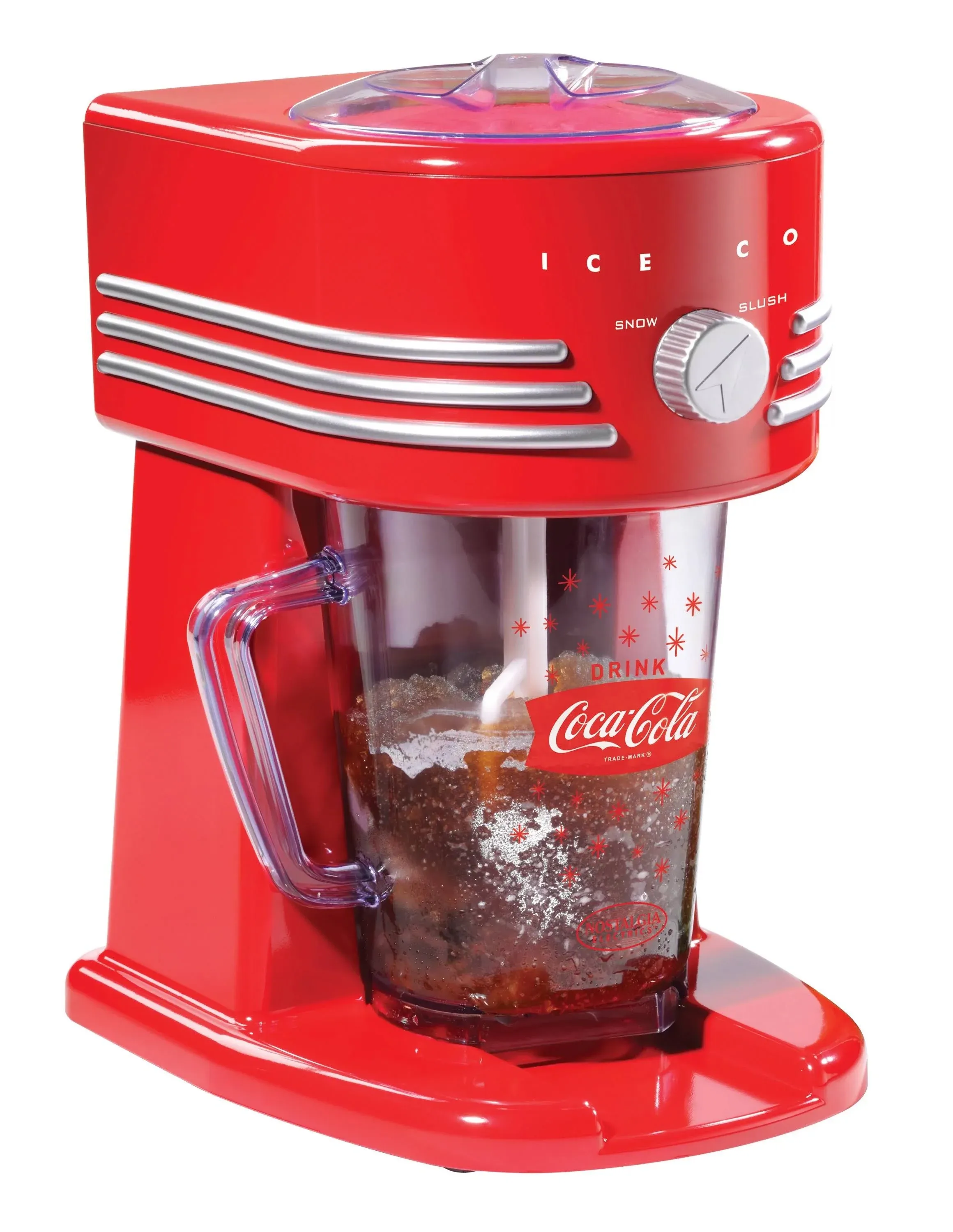 Coca-Cola 40-Ounce Frozen Beverage Station ,Red