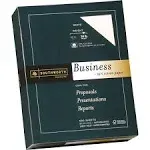 Southworth 25% Cotton Business Paper 24 lbs. 8-1/2 x 11 White 500/Box