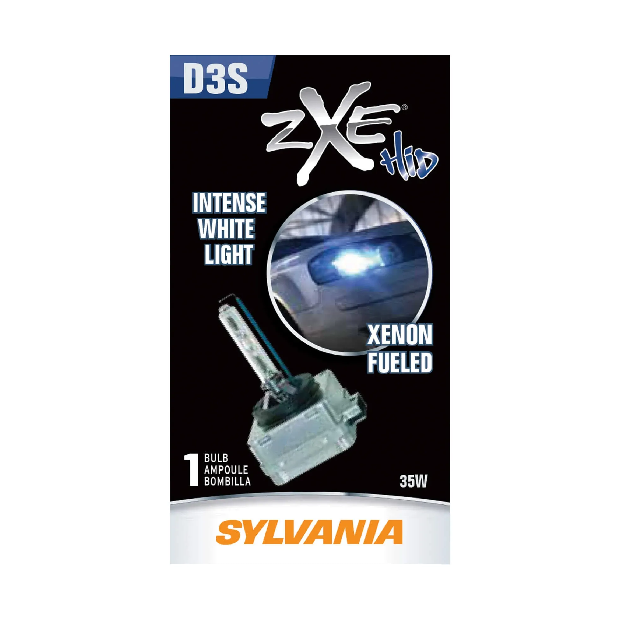 Sylvania D3S zXe High Intensity Discharge HID Headlight Bulb