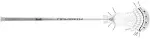 Maverik Charger 2026 Lacrosse Complete Stick - White