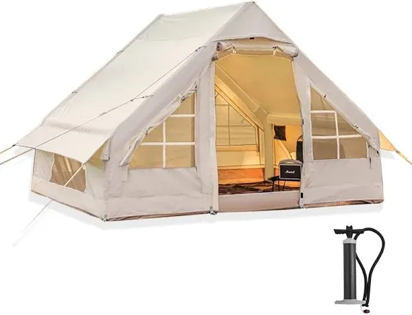 XLTTYWL Inflatable Camping Tent with Pump