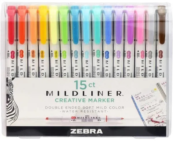 Zebra Mildliner Double Ended