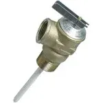 Camco Temperature and Pressure Relief 3/4" Valve with 4" Probe 10471