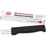 Sausage Pricker Tool - 3 Sharp Stainless Steel Prongs - 5.5 inch - The Sausage Maker