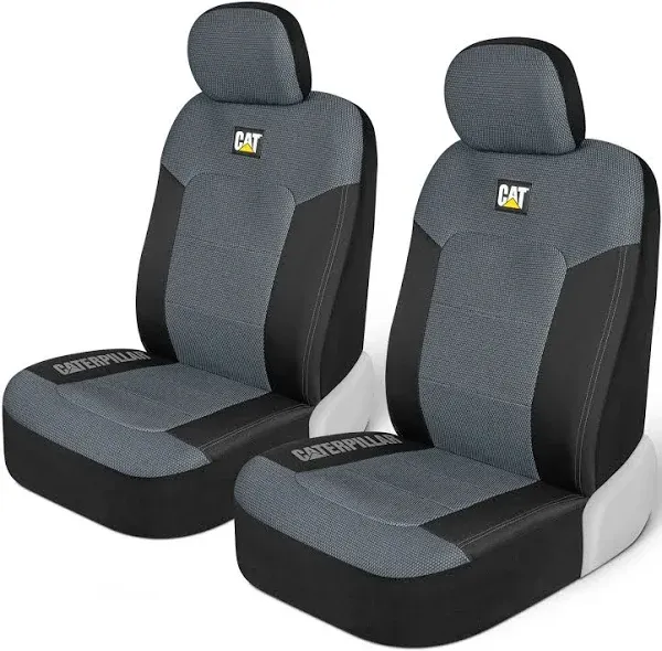 Cat MeshFlex Fundas de asiento delantero automotriz + protector de asiento trasero dividido CAT® FlexfitTM