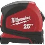 Milwaukee 48-22-6625 25 ft. Compact Tape Measure