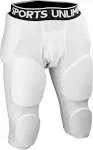 Sports Unlimited Omaha Youth 7 Pad Integrated Football Girdle, New X-Large 6660