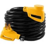 Camco 50 Amp PowerGrip Extension Cord 30 Foot 55195