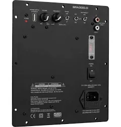 Dayton Audio SPA300-D 300 Watt Class-D Subwoofer Plate Amplifier