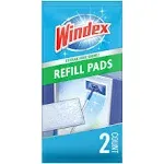 Windex Outdoor All-in One Glass Cleaning Tool Refill 2 ct